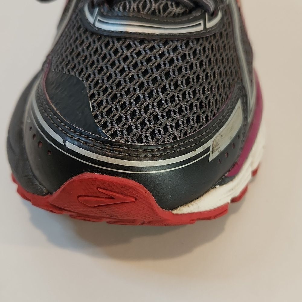 Brooks Adrenaline GTS 17 Running Shoes Anthracite/Fest Fuchsia Women's Sz 9 1/2 - Picture 13 of 16